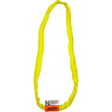 MAZZELLA Lift America 8' Poly Round Sling Endless, 6720/8400/16800 Lbs Cap S201019